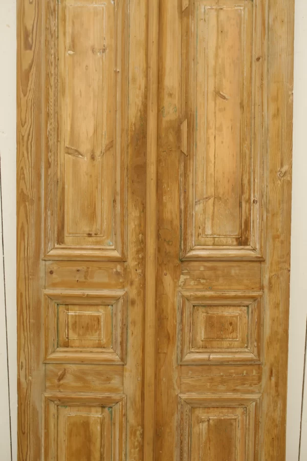 Antique French panel door - lot A770 - Image 5