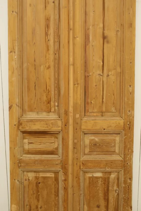 Antique French panel door - lot A771 - Image 5