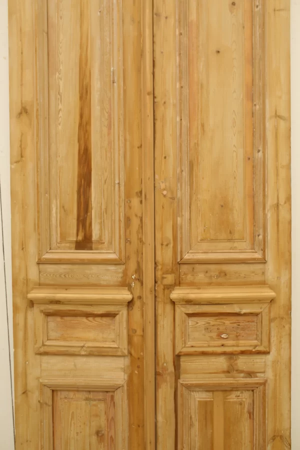 Antique French panel door - lot A776 - Image 5