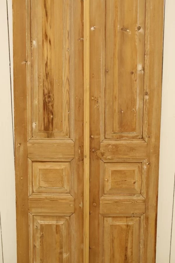 Antique French panel door - lot A780 - Image 5