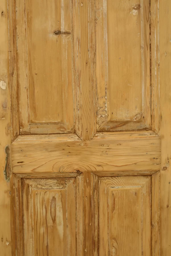 Antique French panel door - lot A797 - Image 4