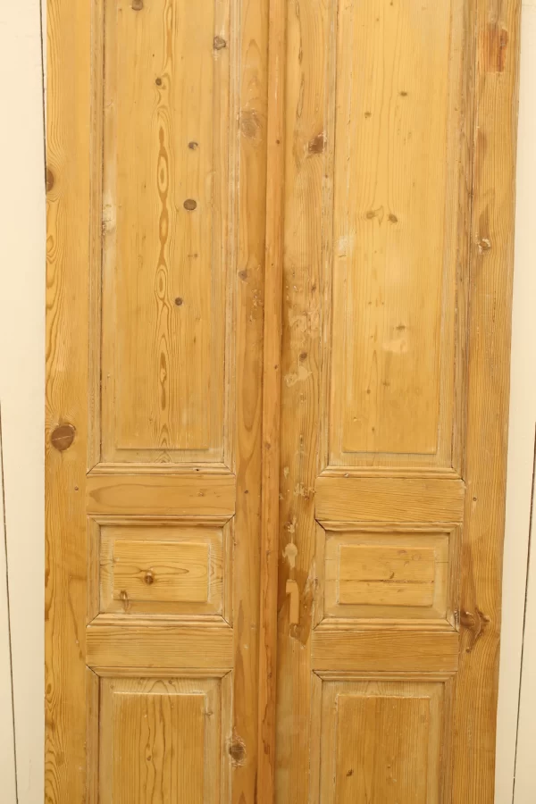 Antique French panel door - lot A825 - Image 5