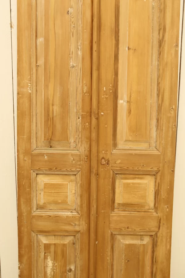 Antique French panel door - lot A830 - Image 5