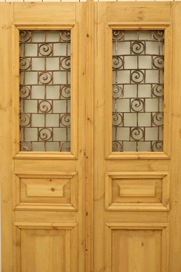 Antique French door - lot A857 - Image 4