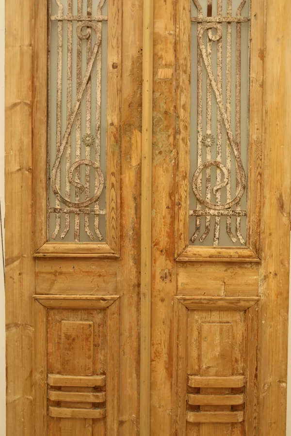 Antique French door - lot A858 - Image 2