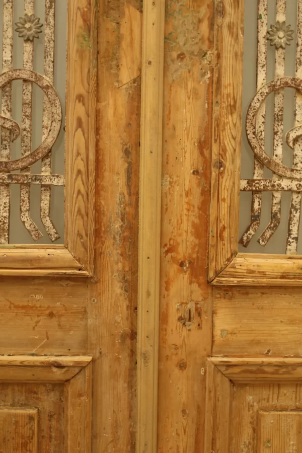 Antique French door - lot A858 - Image 3