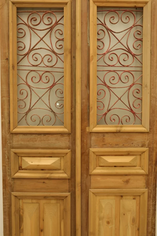 Antique French door - lot A859 - Image 3