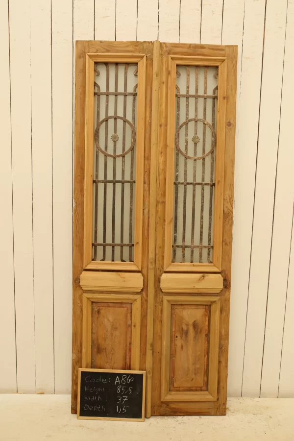 Antique French door - lot A860