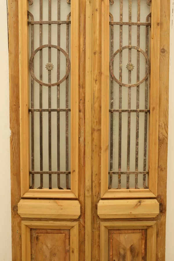 Antique French door - lot A860 - Image 2