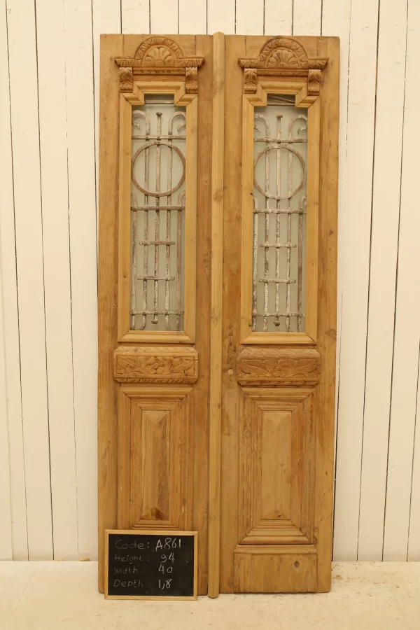 Antique French door - lot A861