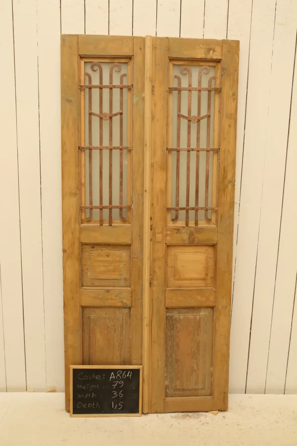 Antique French door - lot A864