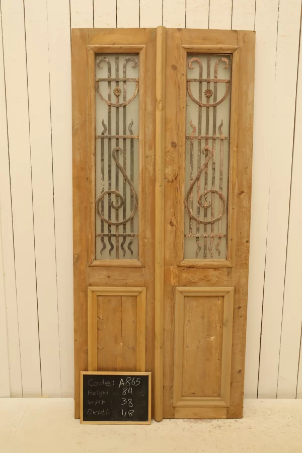 Antique French door - lot A865