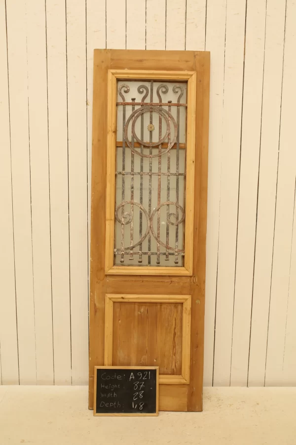 Antique French door - lot A921