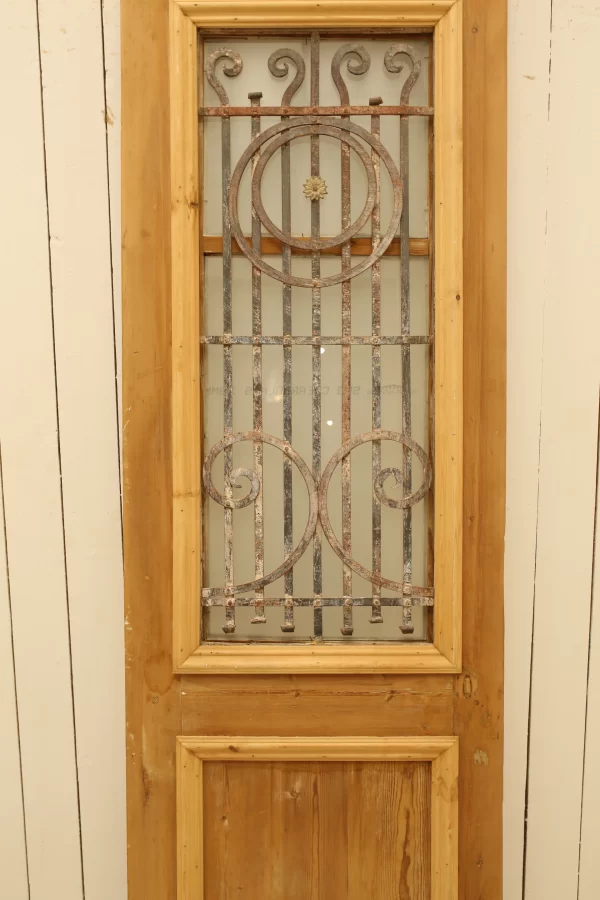 Antique French door - lot A921 - Image 3