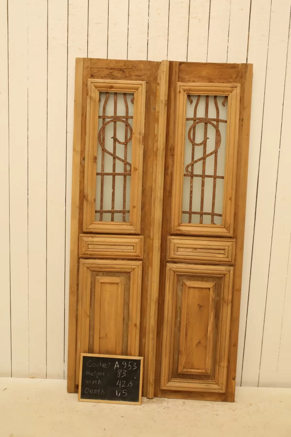 Antique French door - lot A953