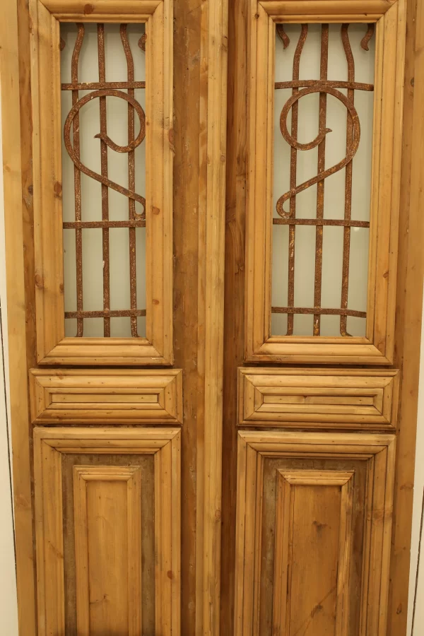 Antique French door - lot A953 - Image 3