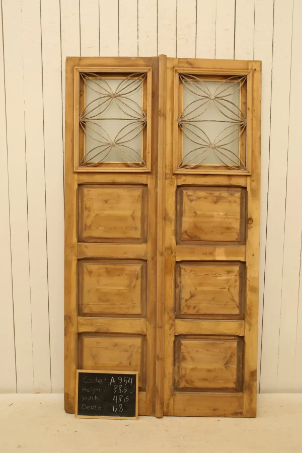 Antique French door - lot A954