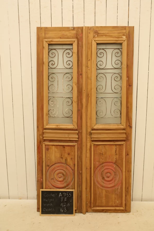 Antique French door - lot A955