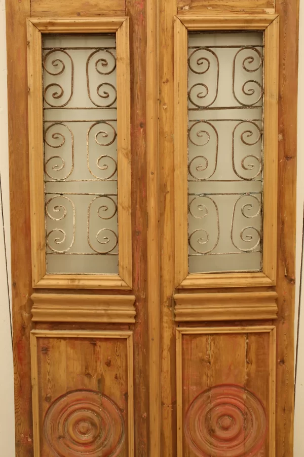 Antique French door - lot A955 - Image 3