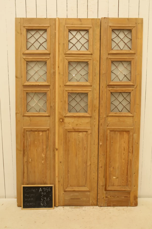 Antique French door - lot A956