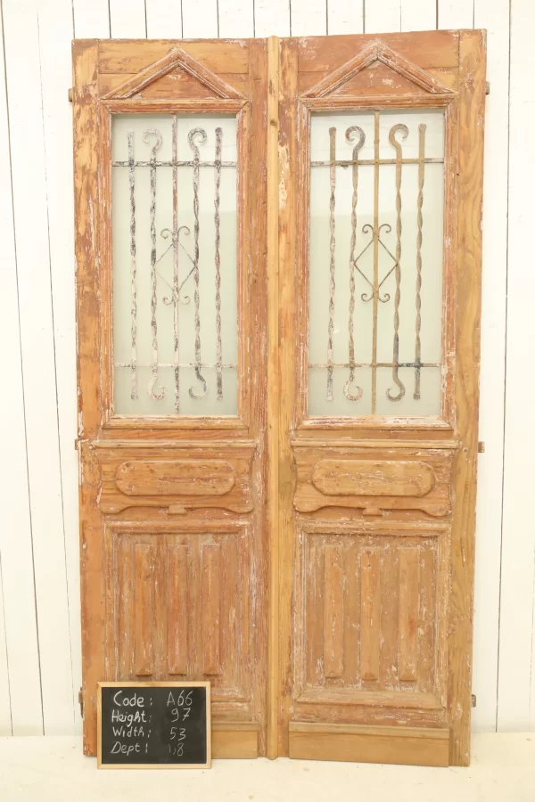 Antique French door - lot A66