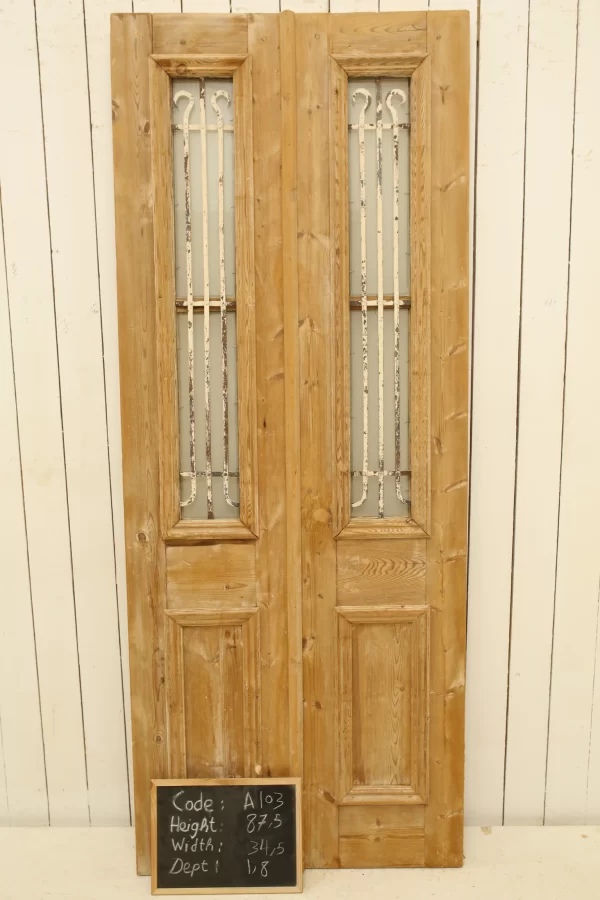 Antique French door - lot A103