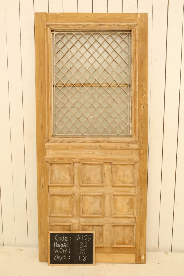 Antique French door - lot A155