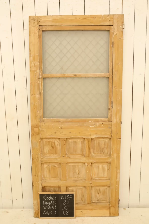 Antique French door - lot A155 - Image 2