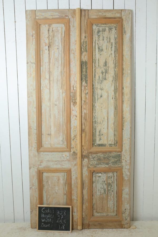 Antique French Wood Door (Set) - Lot 328