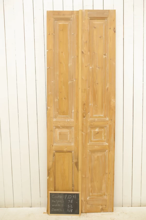 Antique French panel door - lot PD31