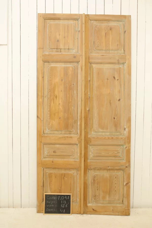 Antique French panel door - lot PD48